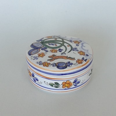 Ceramiche d-Arte di Albisola - Maiolica portagioie